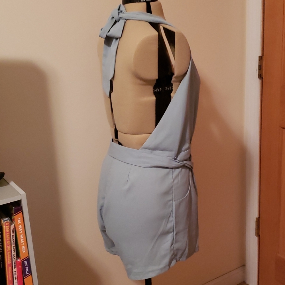 Lulu's XL Sage Halter Romper NWT - Picture 6 of 14